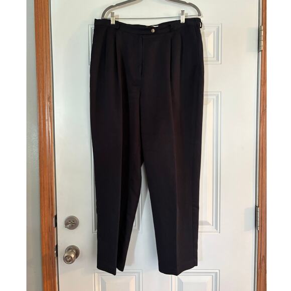 Talbots Woman Black Dress Pants Size 16W - Picture 1 of 4